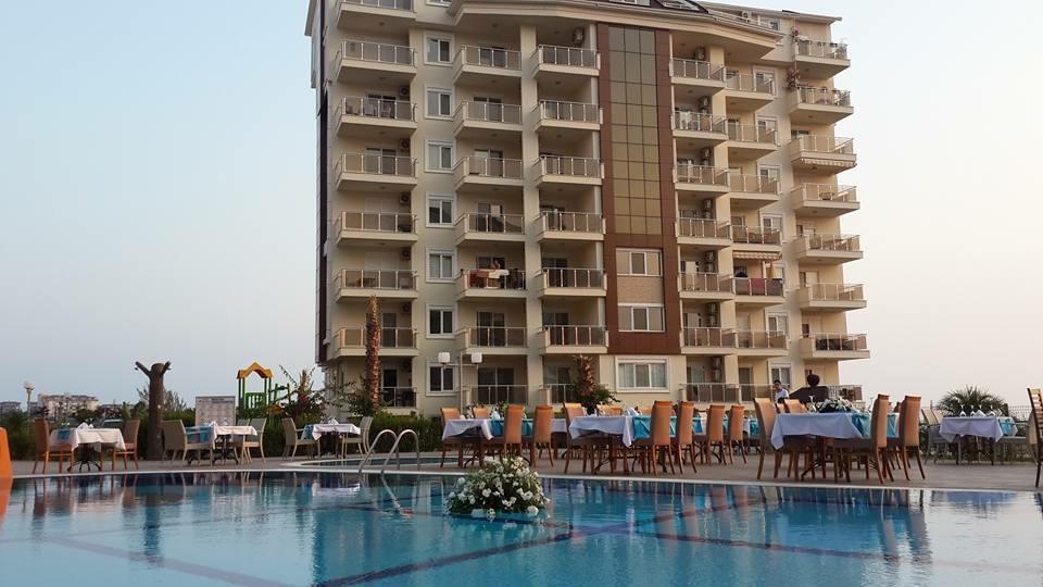 Sea View Studio In Orion Garden Apartment Avsallar Ruang foto